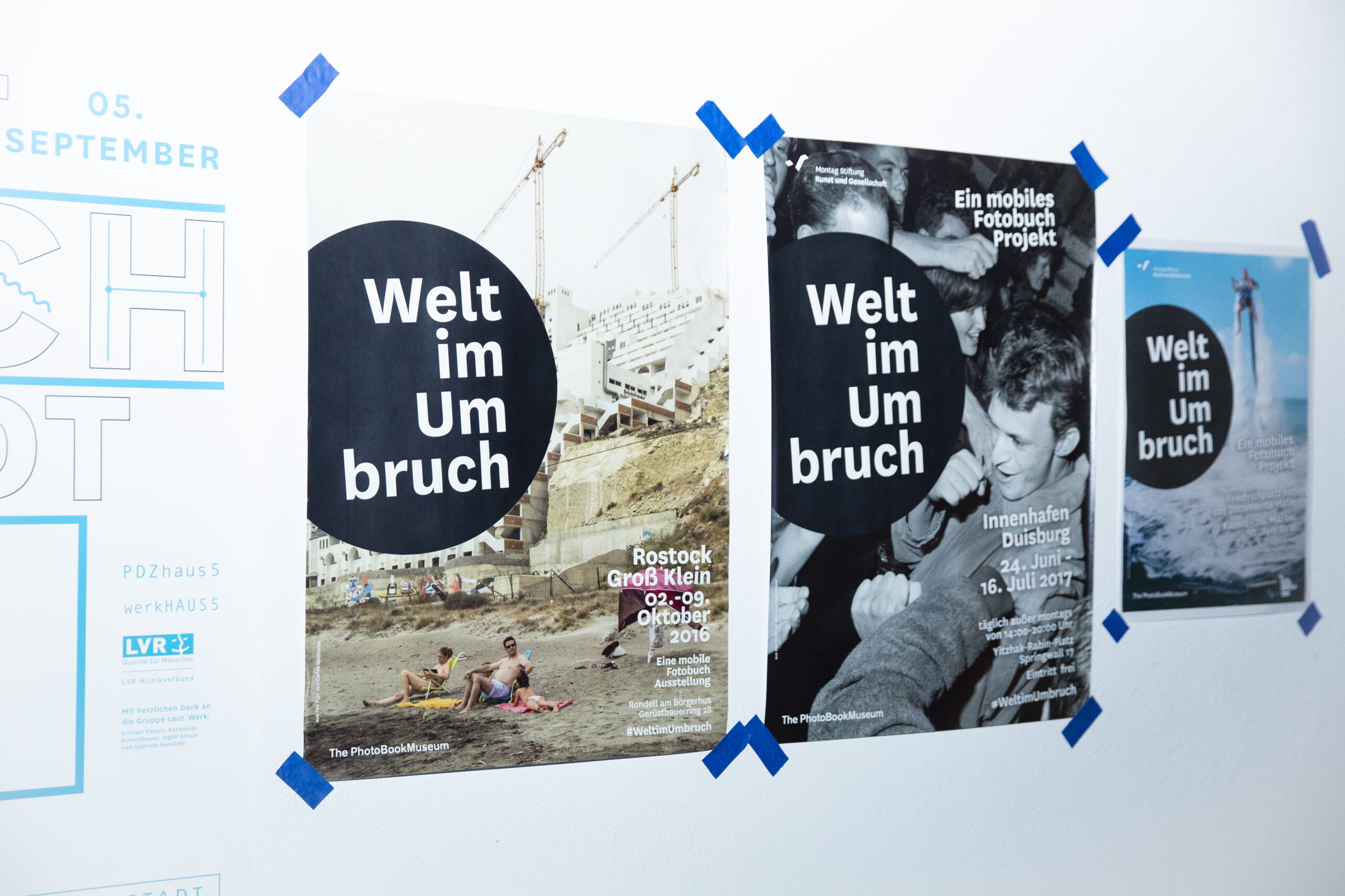 Welt im Umbruch - Ein mobiles Fotobuch Projekt in Kooperation mit dem PhotoBookMuseum von 2016-2018